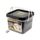 6114P drywall screw product photo in pail with screws and bit in front