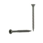 #8 x 2 inch green Ruspert coated deck screws, 400-piece pack, 82GRJ