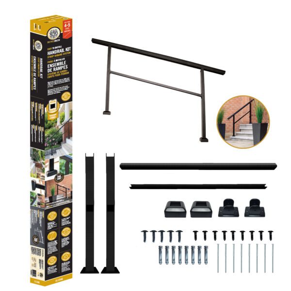 WHITE HANDRAIL STOOP RAILING SYSTEM - 15