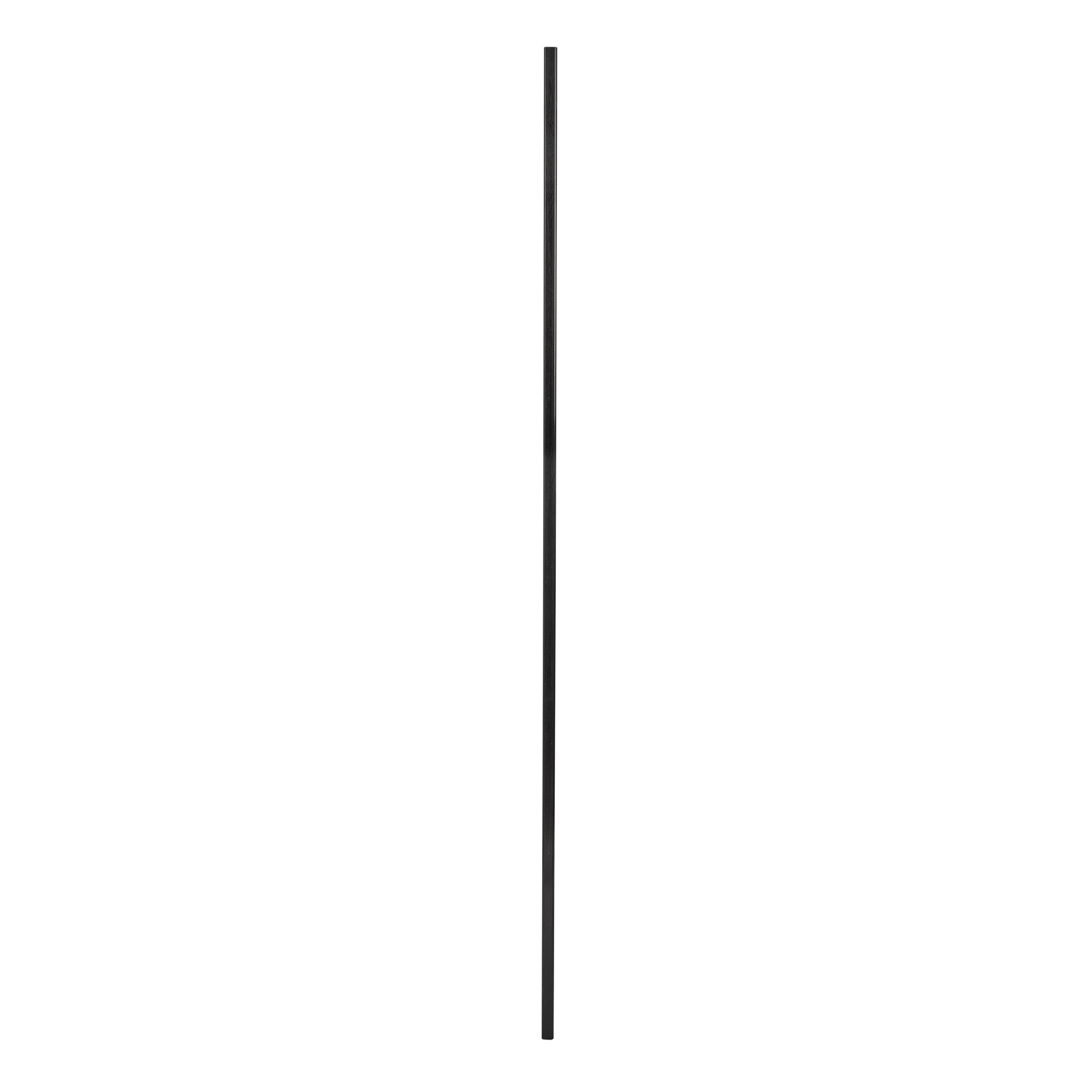 4' Long Black Fiberglass Tension Bar | Nuvo Iron