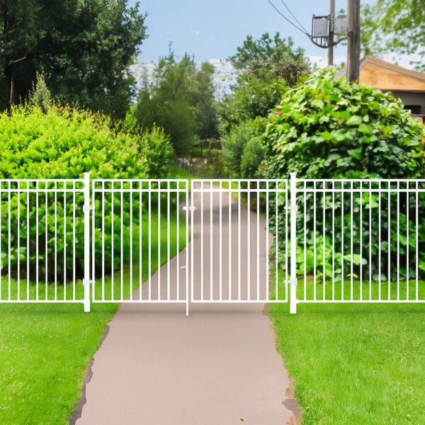 Double Gate Conversion Kit - White