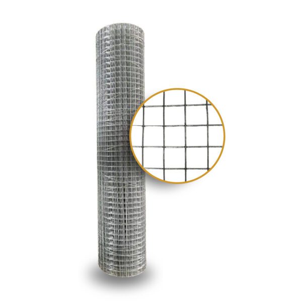 Welded Wire Fench Mesh 3' x 25' | Mesh Size: ¾" x ¾"