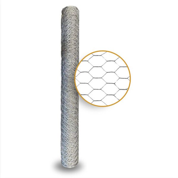 Welded Wire Fence Mesh 4' x 25' | Mesh size: 1"