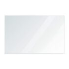 Image of 66" by 42" tempered glass railing for Nuvo Iron aluminum glass rail kits.