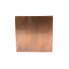 Modern Low-Profile Flat Top Eazy-Cap™ 6x6 inch in copper, perfect for covering deck and fence posts, durable and stylish cap solution. PCP25COP