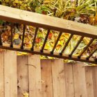Lifestyle shot of Nuvo Iron square baluster kit.