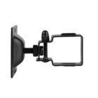 WMBRTXB legacy fence 2" wall mount brackets for securing iron fence panels and iron posts to walls product photo.