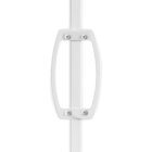 nuvo-iron-white-steel-arch-top-gate-latch-handle-close-up