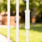 nuvo-iron-white-upright-connection-close-up-for-gate-installation